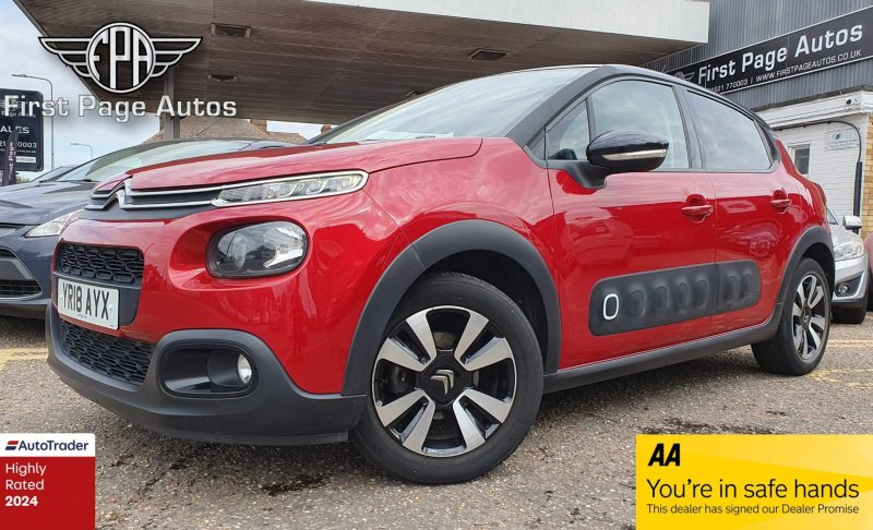 View CITROEN C3 1.2 PureTech Flair Euro 6 5dr