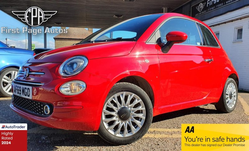 View FIAT 500 1.2 Lounge Euro 6 (s/s) 3dr