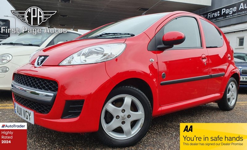 View PEUGEOT 107 1.0 12V Envy Euro 5 5dr