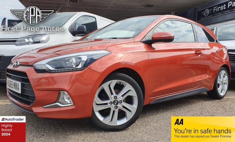 View HYUNDAI I20 1.2 Blue Drive Sport Nav Euro 6 (s/s) 3dr