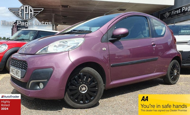 View PEUGEOT 107 1.0 12V Active Euro 5 3dr